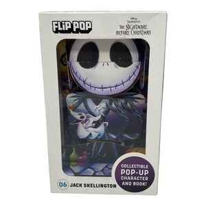 Disney Nightmare Before Christmas Jack Skellington Flip‎ Pop Up Character & Book